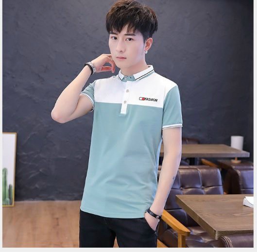 Áo thun nam polo có cổ tay ngắn Hàn Quốc đẹp nhiều mẫu mới hot giá rẻchất vải cotton mềm mát kiểu dáng trẻ trung