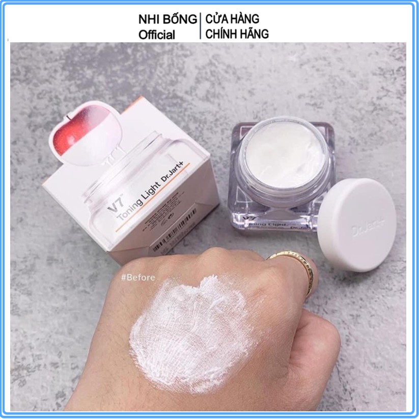Kem dưỡng trắng da V7 Dr.Jart+ Toning Light