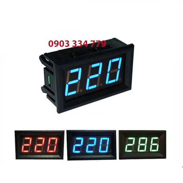 Đồng hồ đo vôn 70VAC 500VAC vol Đỏ