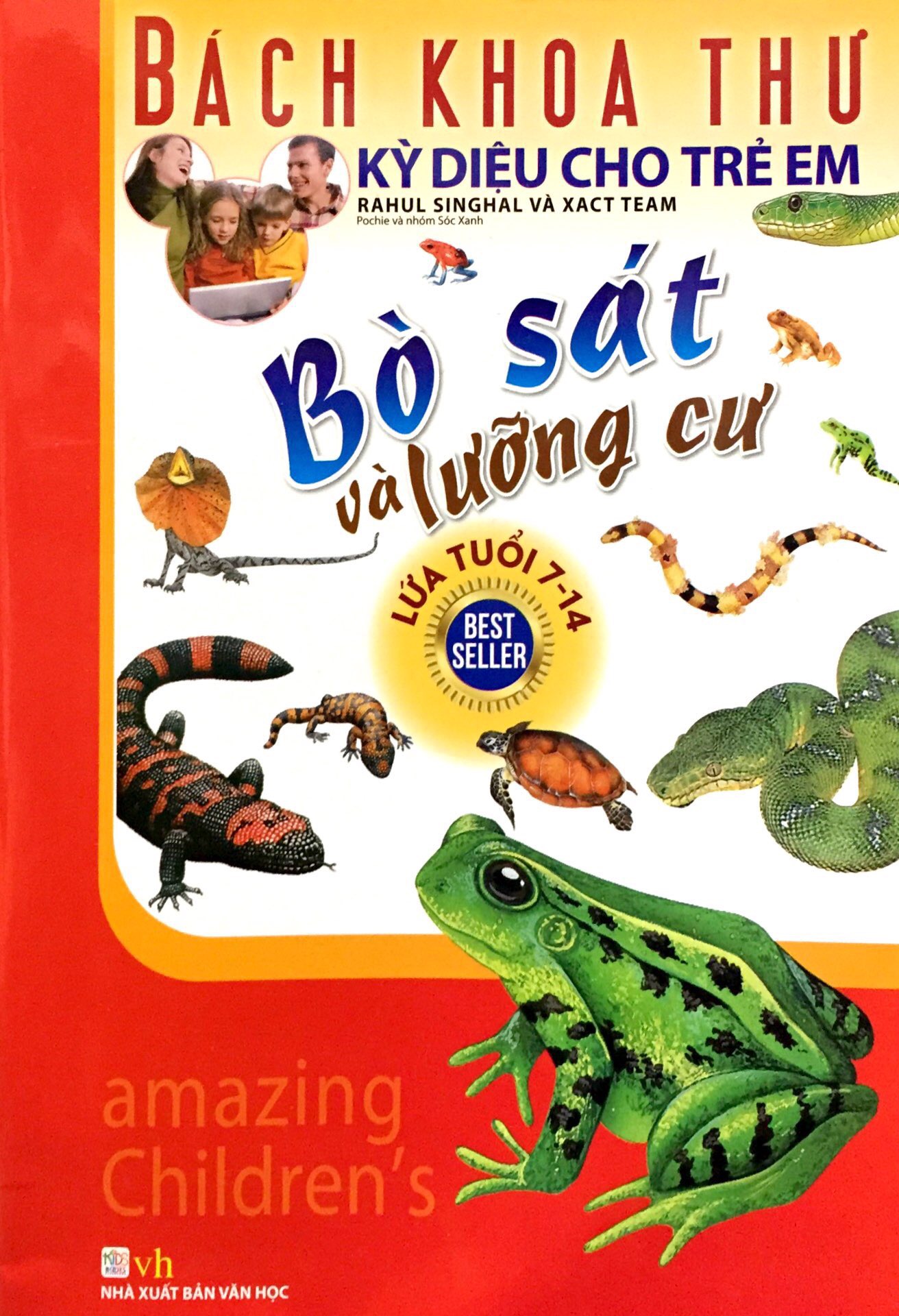 Fahasa - Bách Khoa Thư Kỳ Diệu Cho Trẻ Em - Bò Sát Và Lưỡng Cư