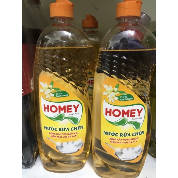 Nước rửa chén Homey hạnh phúc, hương cam