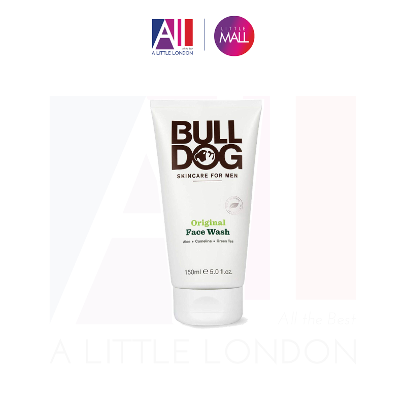 Sữa rửa mặt da thường cho nam Bulldog Original Face Wash 150ml (Bill Anh) nhập khẩu