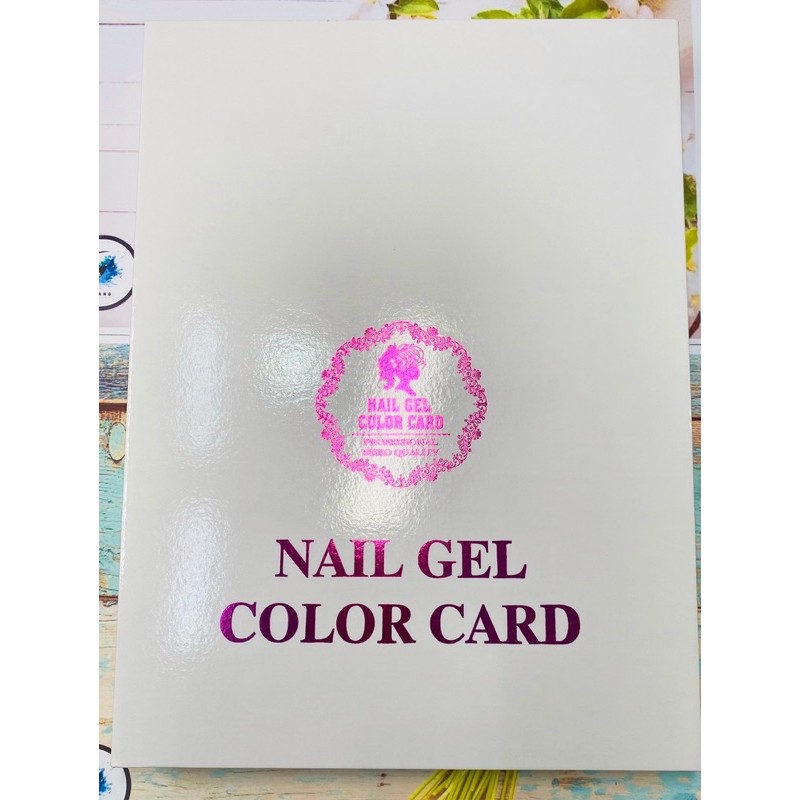 [HCM]Sổ trưng bày bảng màu móng Nail 216 móng và 308 móng ( hàng mới về sẵn )