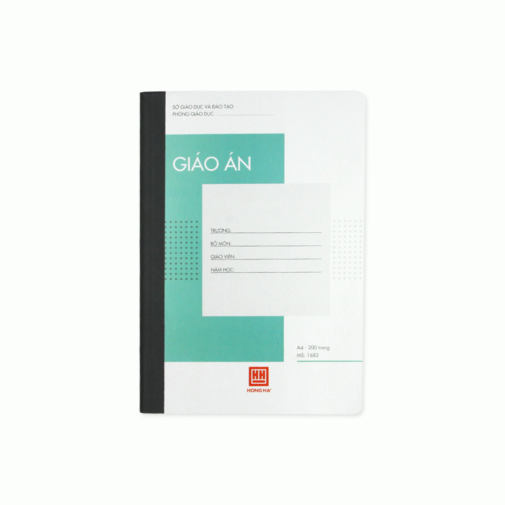 Sổ Giáo án A4 Hồng Hà 200 trang -1682