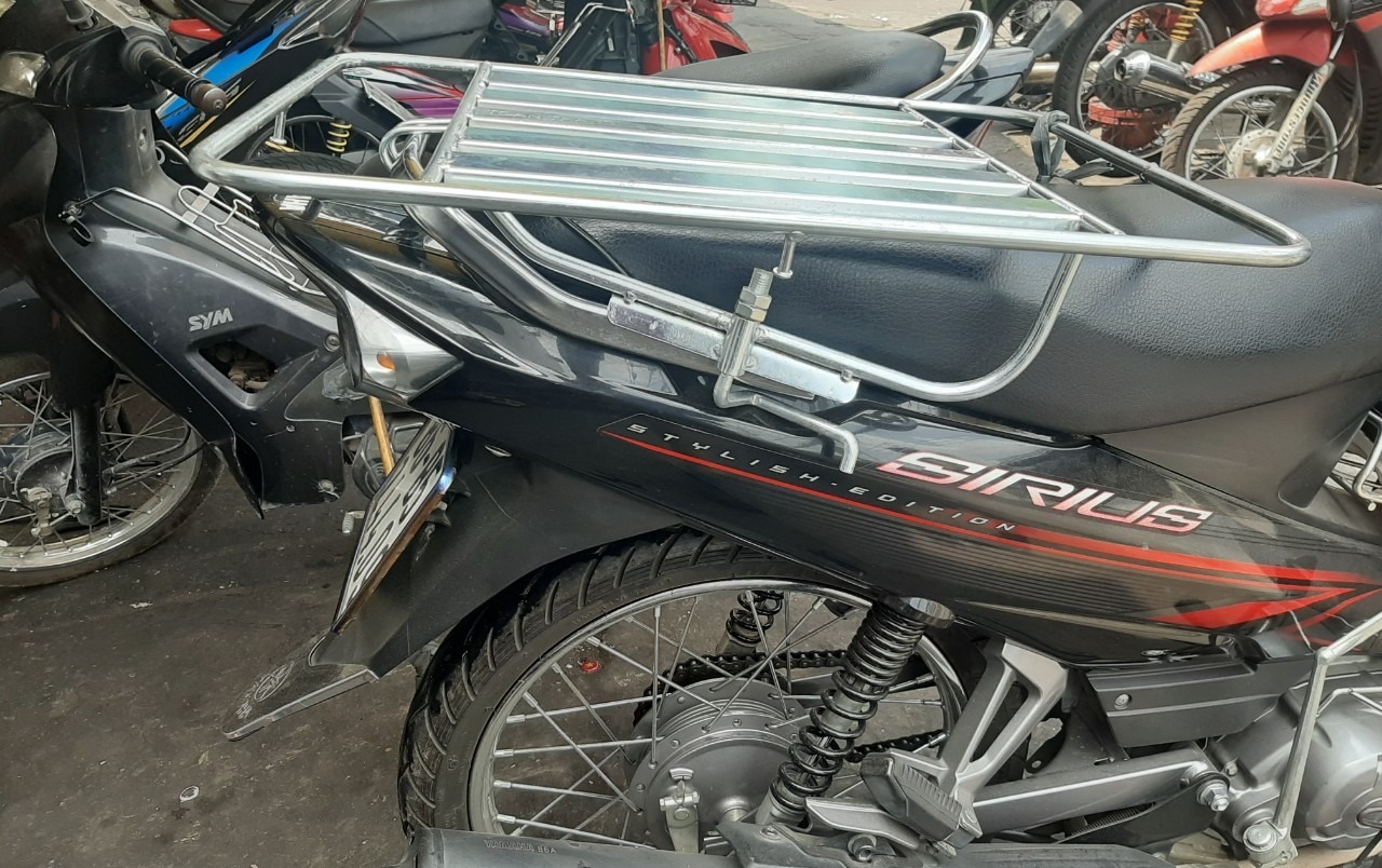 Baga chở hàng loại dầy gắn xe máy Sirius