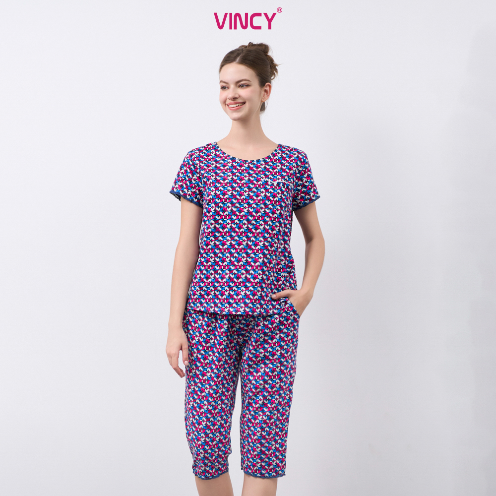 [Mua 3 giảm 20%, mua 2 giảm 15%] Bộ Đồ Kate Lửng Nữ Vincy BKL056W81