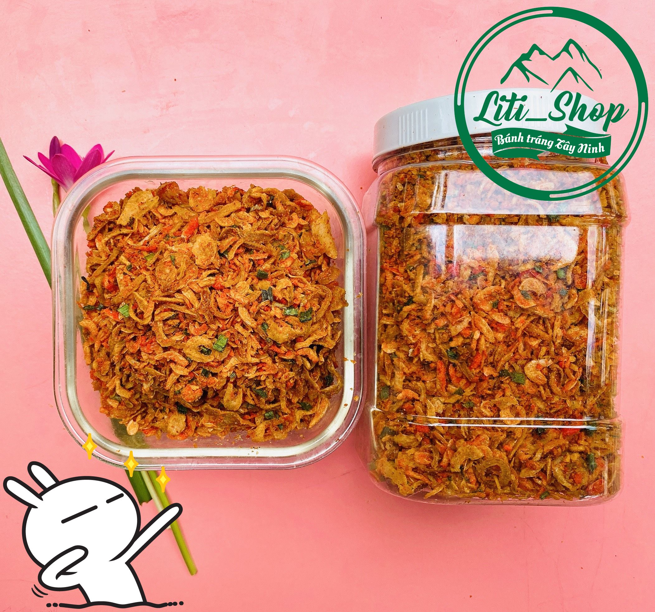 Hành Phi - Ruốc Sấy - Muối tôm Tây Ninh [Loại hảo hạng]