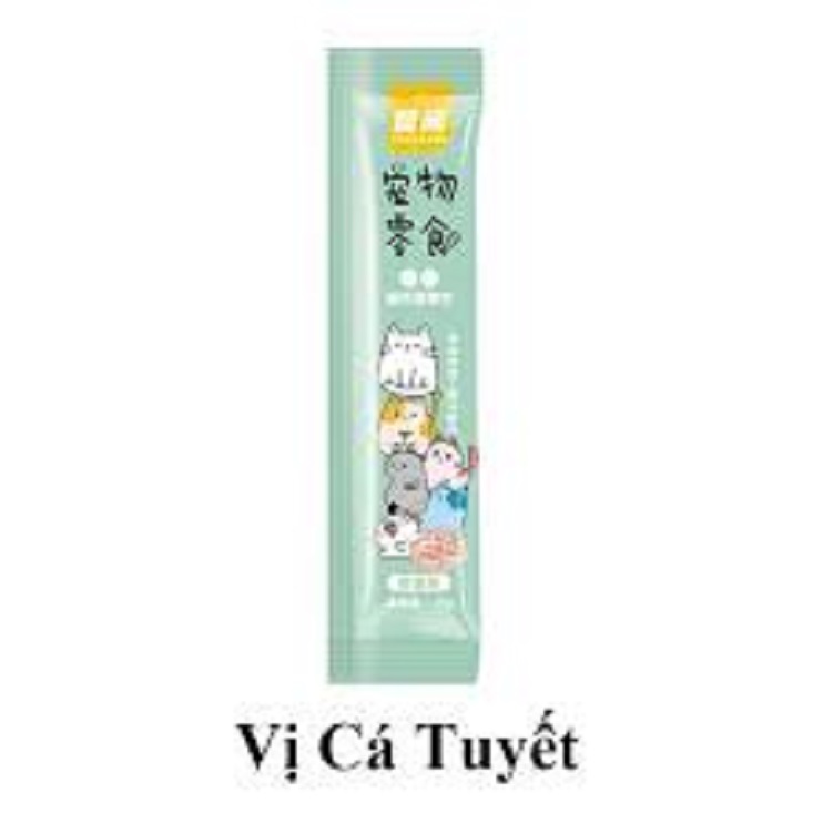 Combo súp thưởng shizuka cho mèo 15g - súp thưởng cho mèo