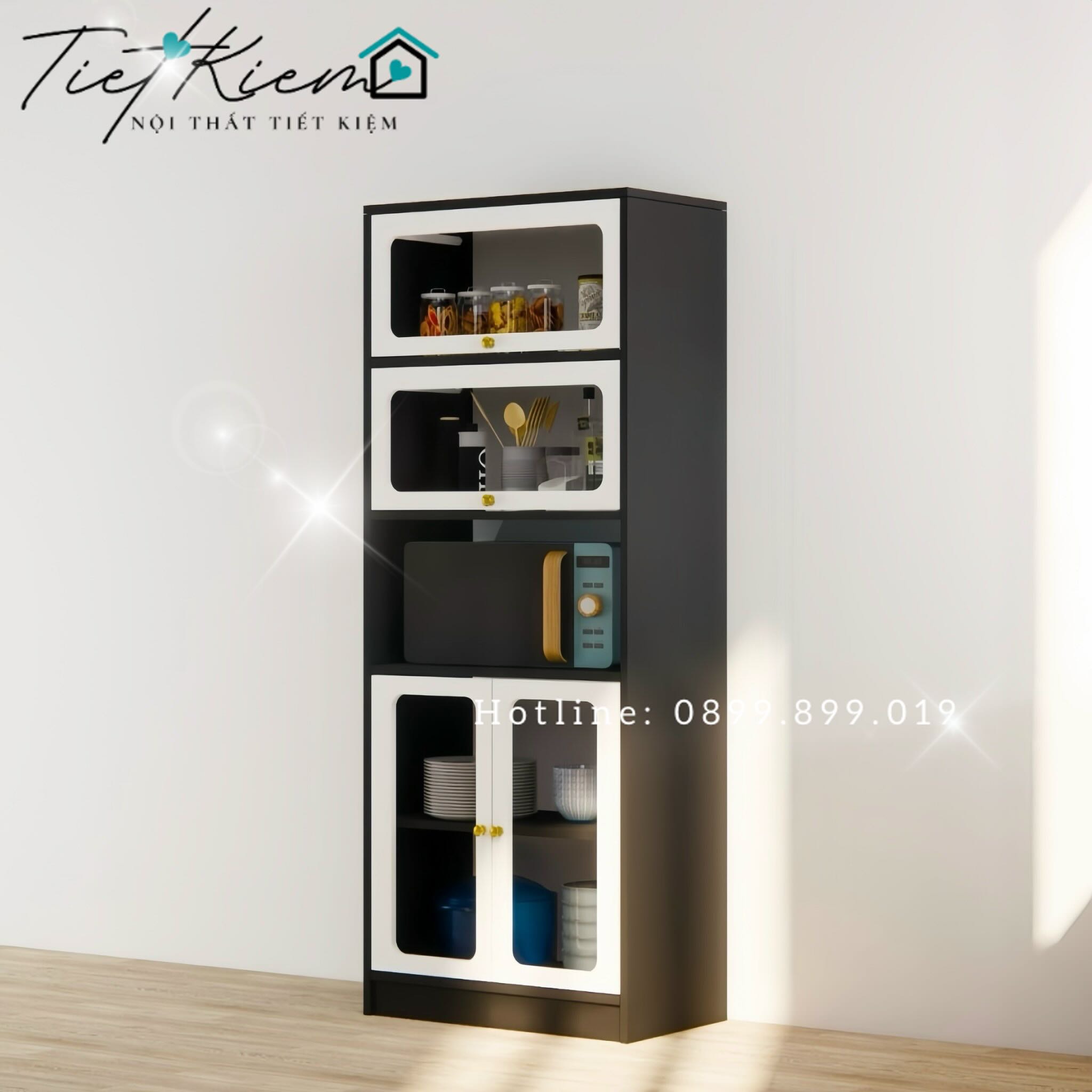 Kệ bếp gỗ để lò vi sóng KB160602