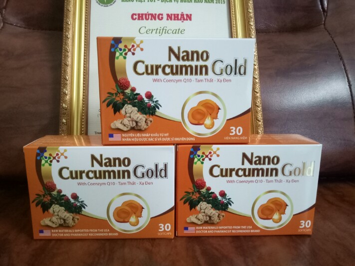 Nano Curcumin Gold High Tech USA