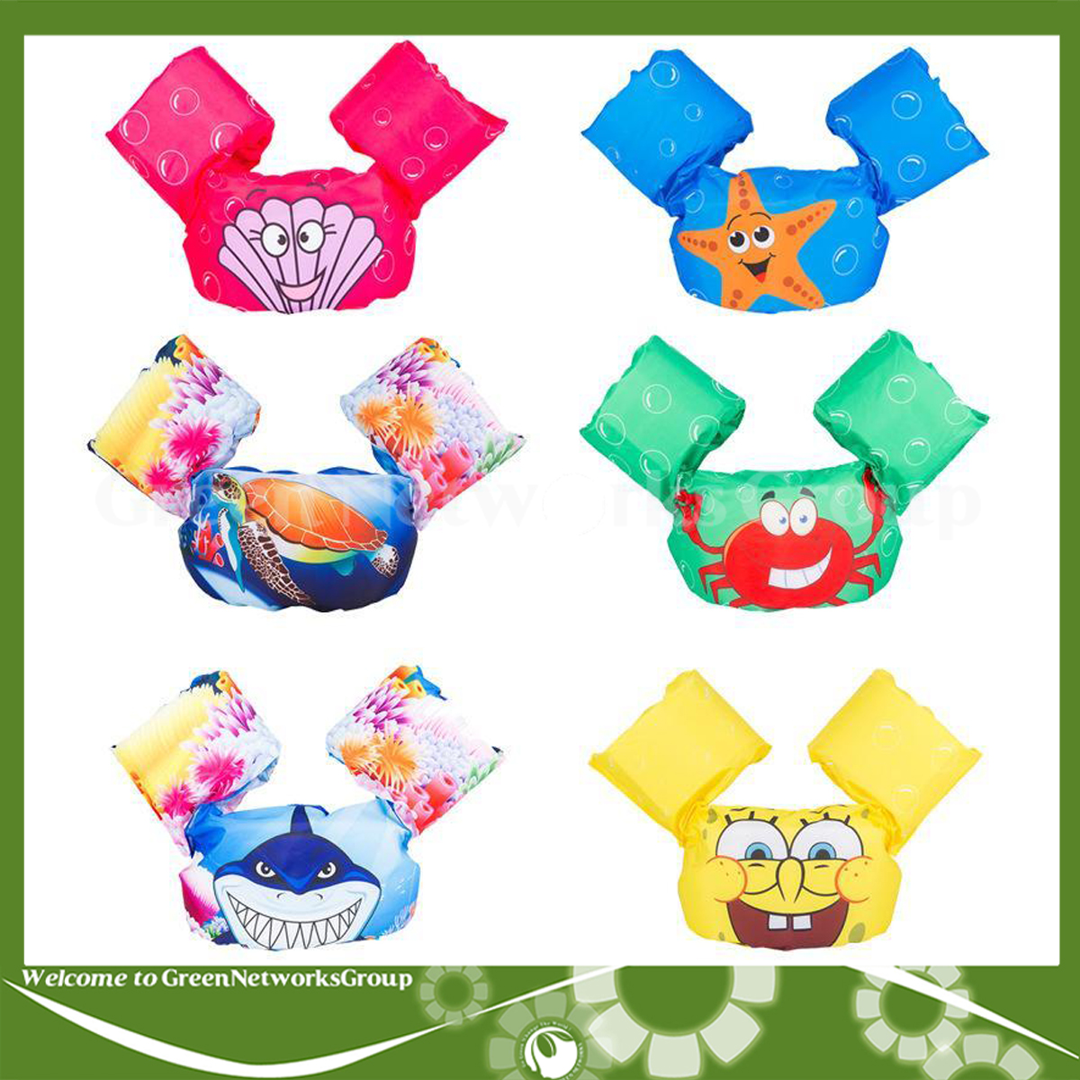 [HCM]Phao bơi quấn bụng cho bé từ 3 đến 12 tuổi Bảo Hành 12 Tháng Greennetworks ( Giao Mẫu Ngẫu Nhiên )