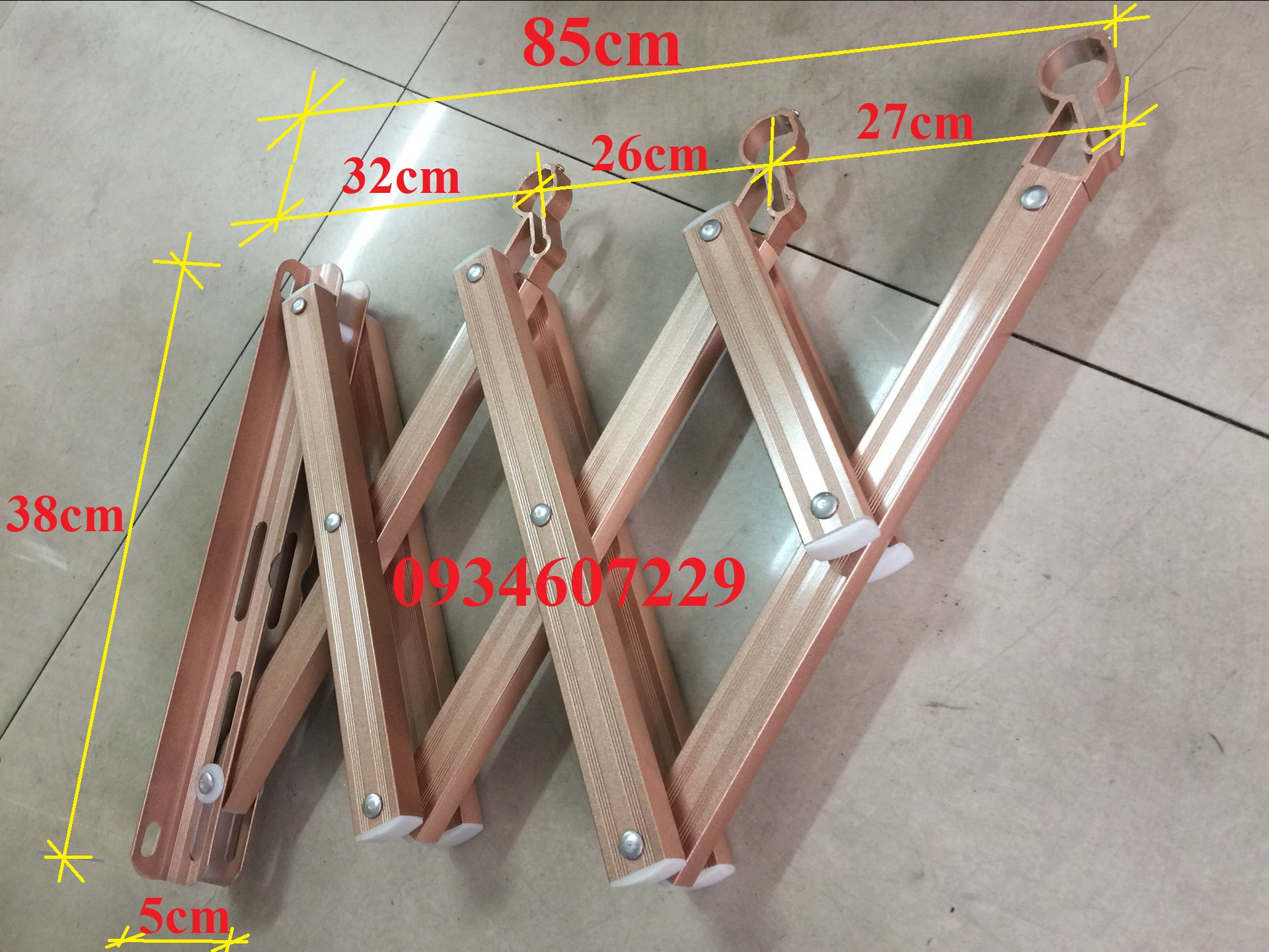 Giàn phơi thông minh gắn tường Cao cấp nhập khẩu
