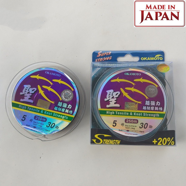 CƯỚC CÂU CÁ NHẬT BẢN OKAMOTO 250M