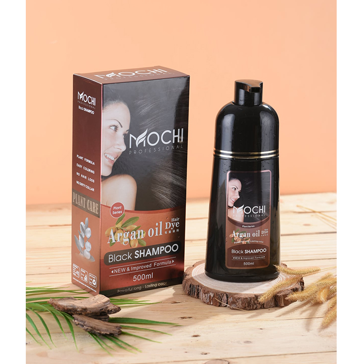 Dầu Gội Phủ Bạc Mochi Màu Đen - ATZ pharmacy