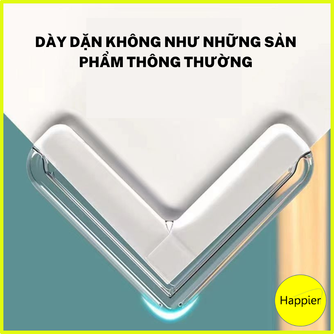 Miếng Dán Bọc Góc Cạnh Bàn Dày Dặn Chống Va Chạm