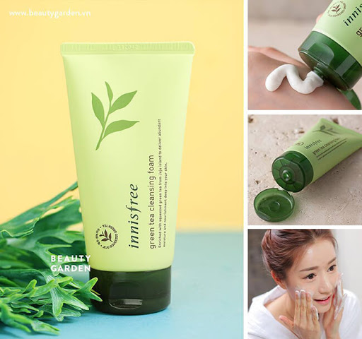 Sữa Rửa Mặt Trà Xanh Green Tea Cleansing Foam