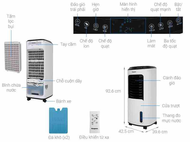 Quạt điều hoà Kangaroo KG50F68