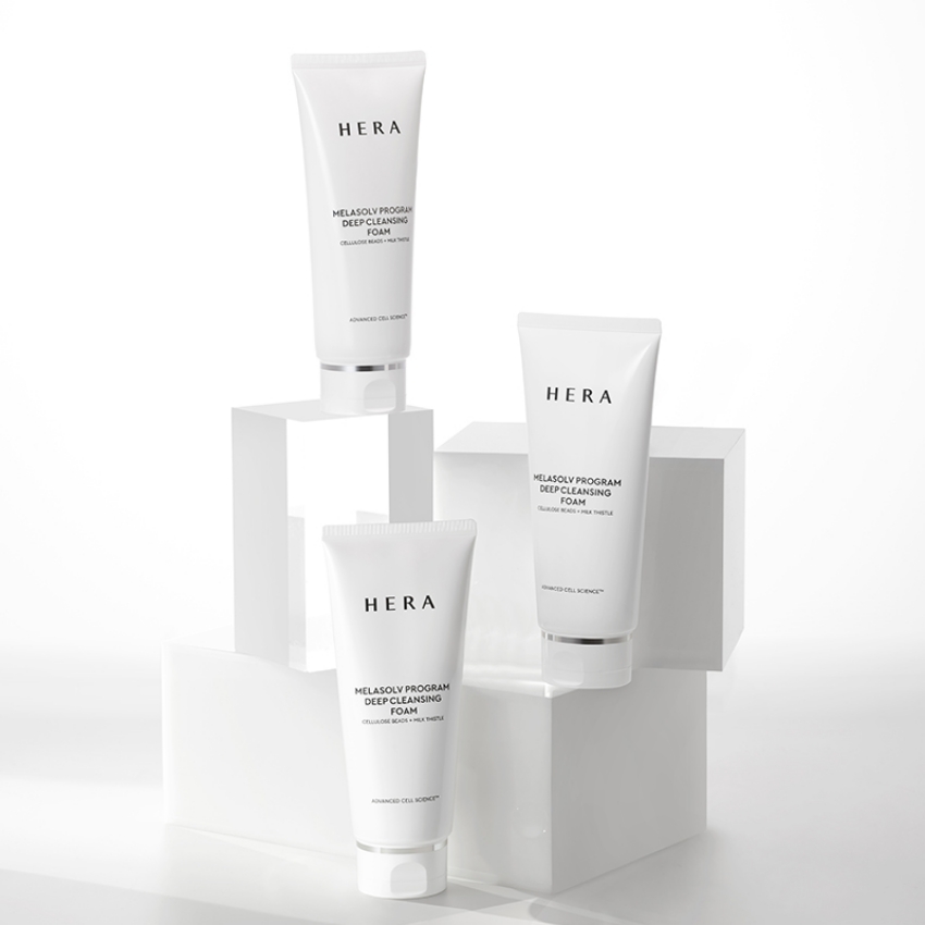 Sữa Rửa Mặt Trắng Da Hera White Program Deep Cleansing Foam 50ml - Sữa rửa mặt Hera