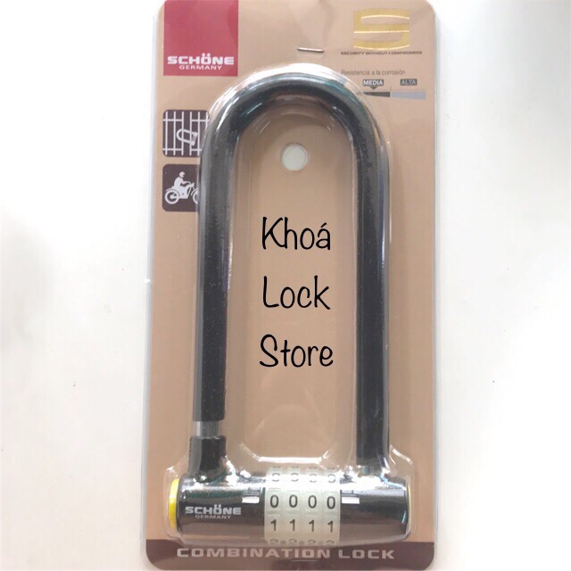 [HCM]Khoá số càng dài 140mm SCHONE SC-803