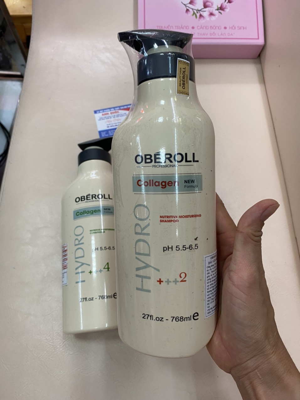 Dầu gội Oberoll collagen