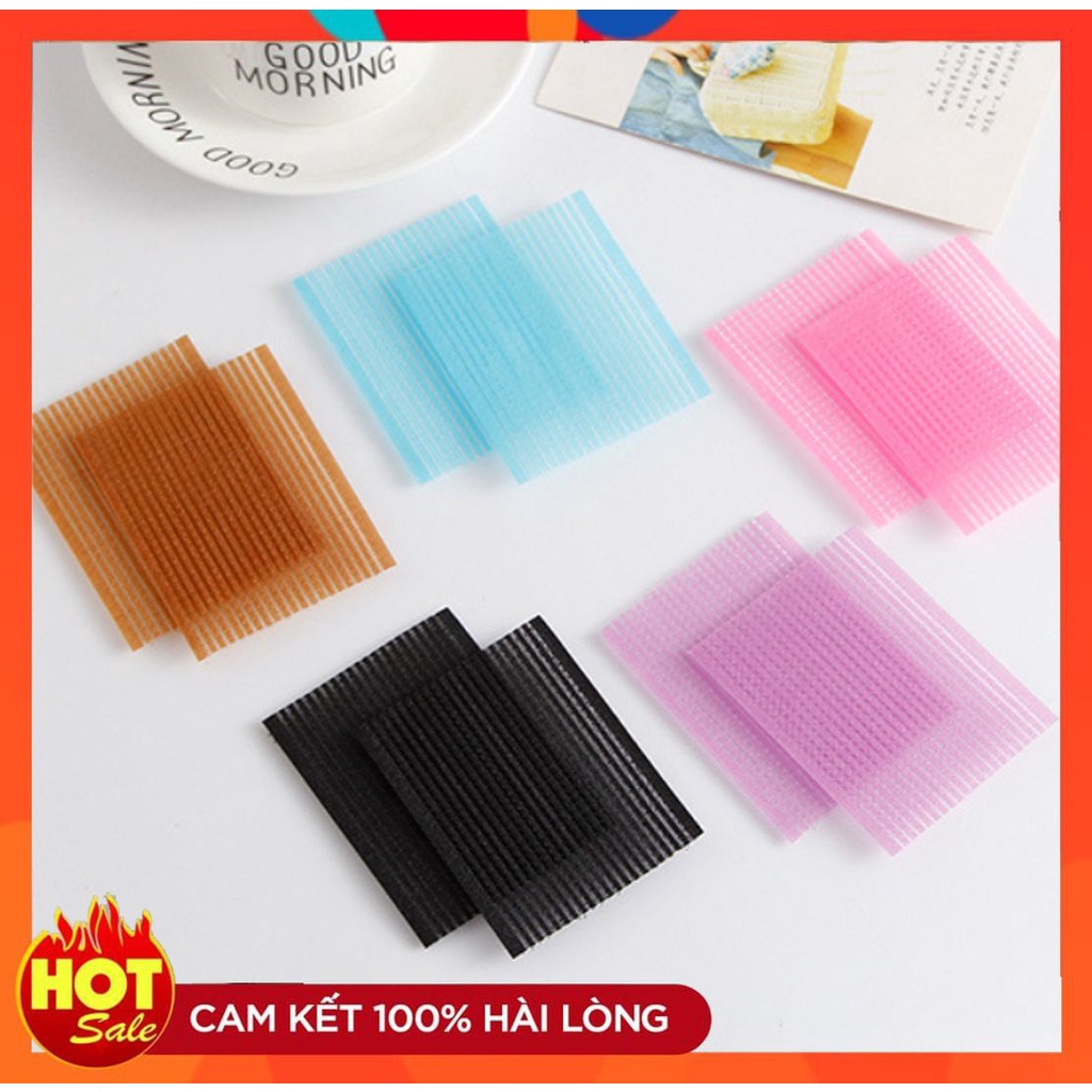 Set 2 miếng dán tóc mái tóc con trang điểm rửa mặt giữ nếp tóc không gãy tự dính 221mdthq