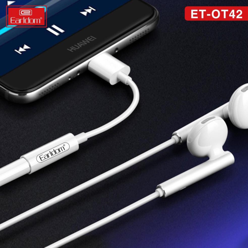 Jack chuyển đổi Type C sang cổng 3.5mm Earldom ET - OT42