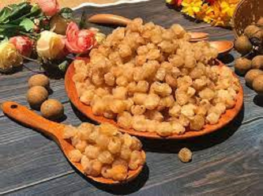 Long nhãn sấy khô loại 1. hàng thơm sạch (1kg)