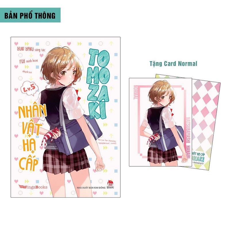 Nhân vật hạ cấp tomozaki – tập 5 - bản phổ thông