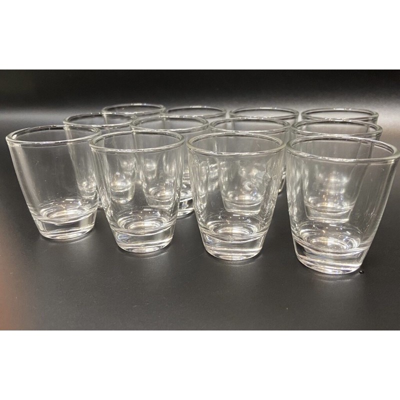 Combo 12 ly thủy tinh mắt trâu - HV Store
