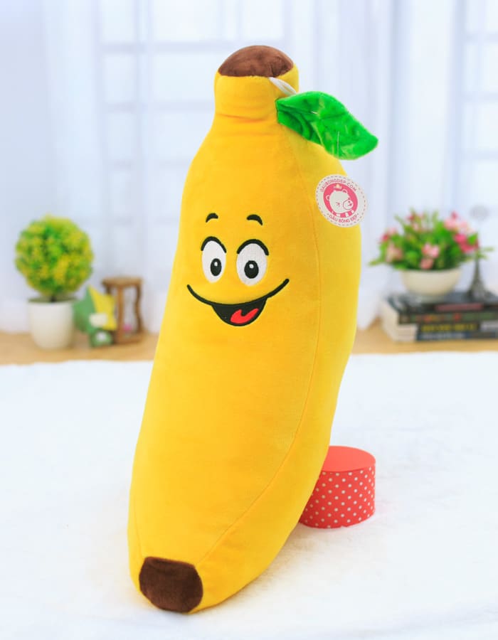 Gối ôm trái chuối (50cm---80cm) vải miniso siêu mịn, hàng loại 1 cao cấp