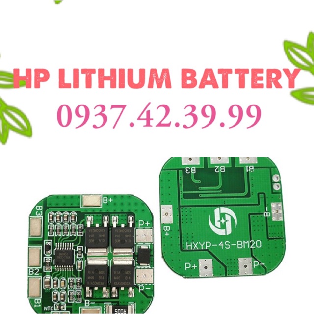[HCM]Mạch bảo vệ pin Lion 4S 20A