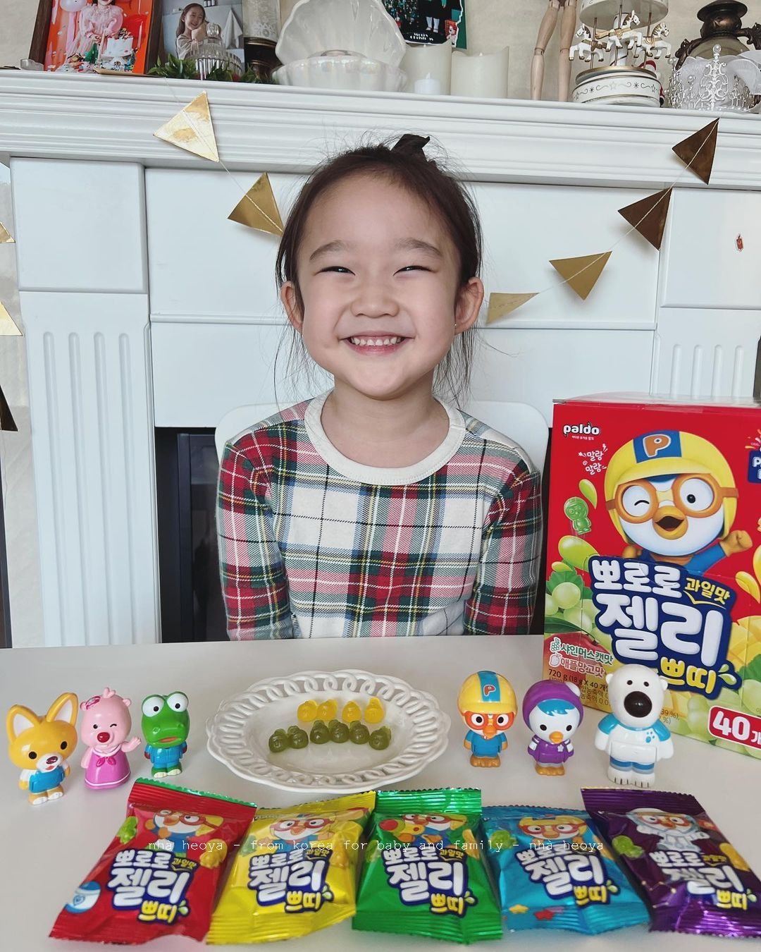 KẸO DẺO TRÁI CÂY PORORO HÀN QUỐC