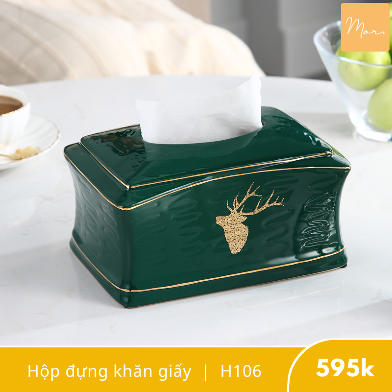 Hộp giấy sứ cao cấp - h106