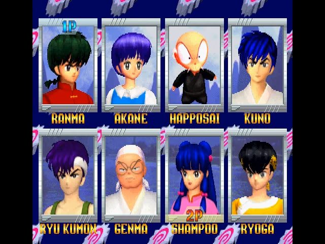 đĩa game ps1 ranma 1/2