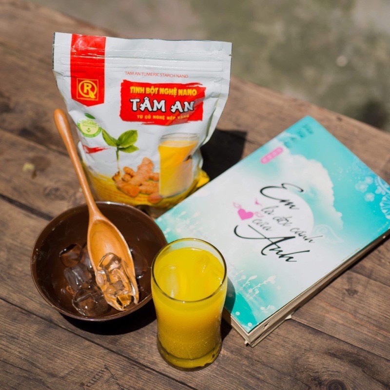 2 bịch Tinh bột nghệ Nano Curcumin 500g (1kg)