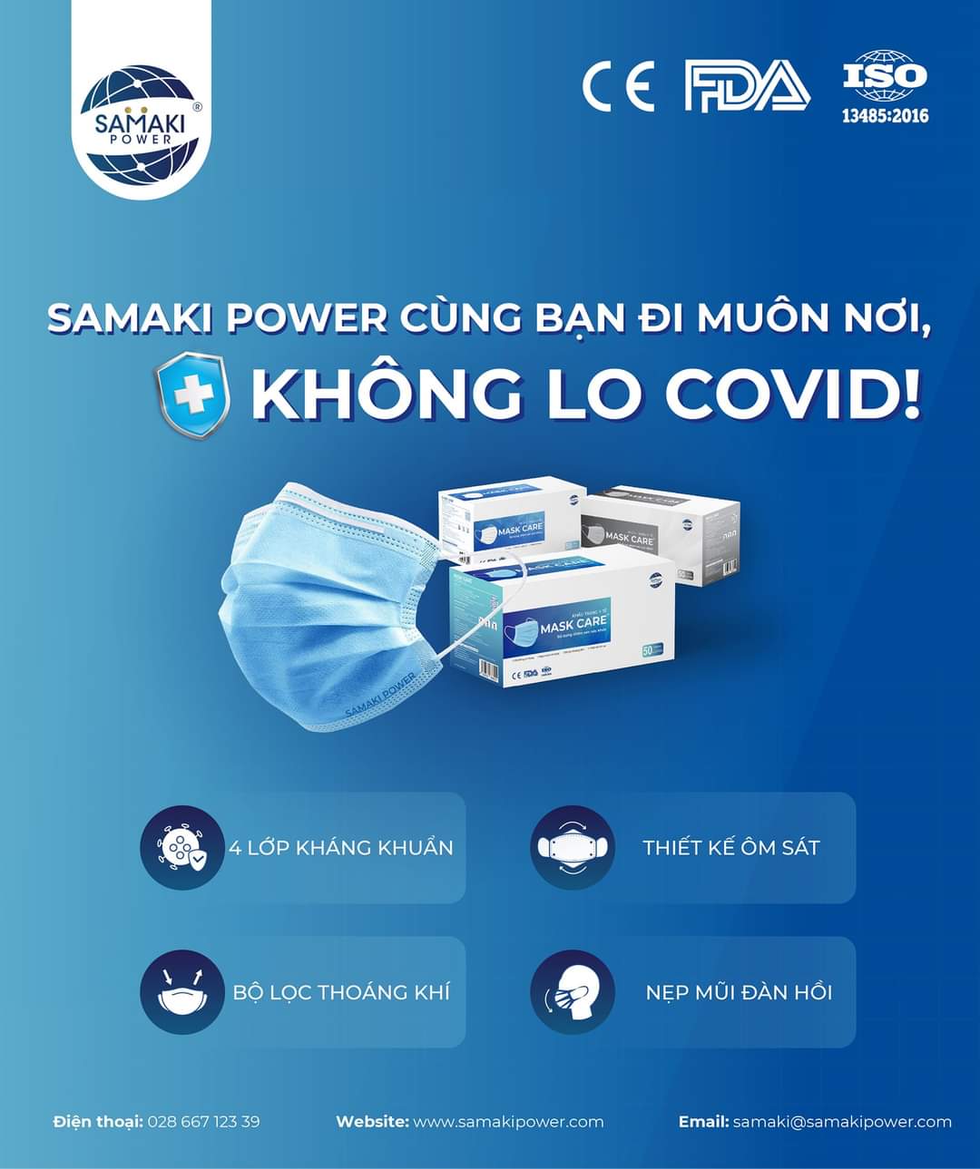 Khẩu Trang Y Tế 4 lớp Famapro SUNNY Filtex Mask Care (Medical Face