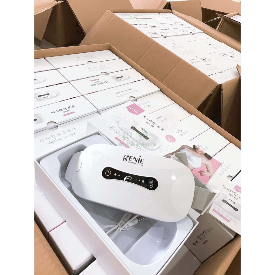 Đai Massage #Tan_Mỡ_Bụng Genie Sline Pro Cao Cấp Hàn Quốc