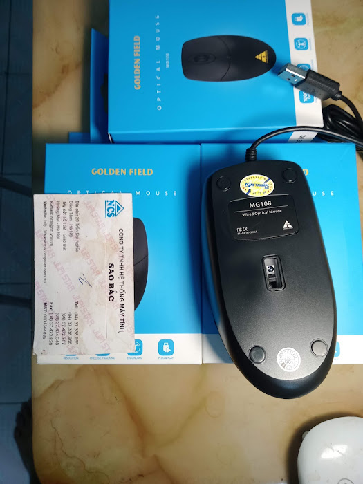 Chuột có dây Golden field MG 108