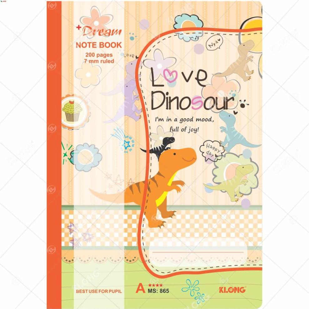 -Vở KN 200tr B5 Drearm 58/90; MS: 865 [Klong]