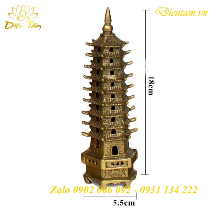 Tháp Văn Xương Đồng nguyên chất phong thủy kích hoạt sao văn xương khai thông con đường học vấn kinh doanh