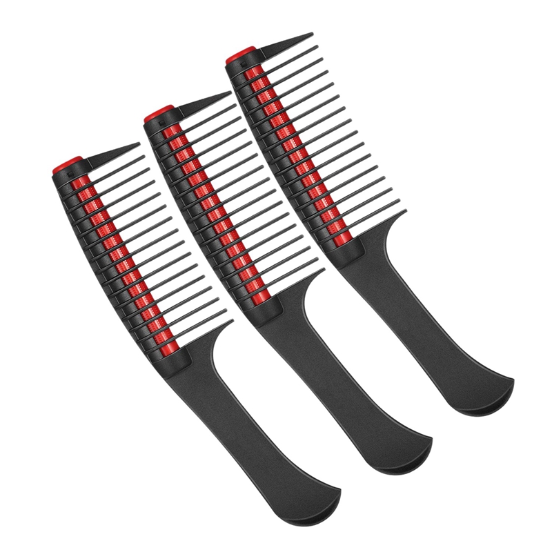 3 Pack Hair Comb, Comb Roller, Detangling Roller Comb Integrated Hair