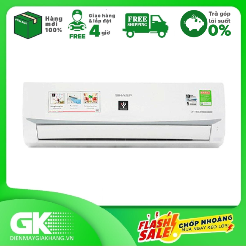 Bảng giá MÁY LẠNH Sharp AH-X9XEW INVERTER 1Hp MODEL 2020 Làm lạnh 1 chiều, bộ lọc không khí hiệu quả, tự động làm sạch bộ lọc