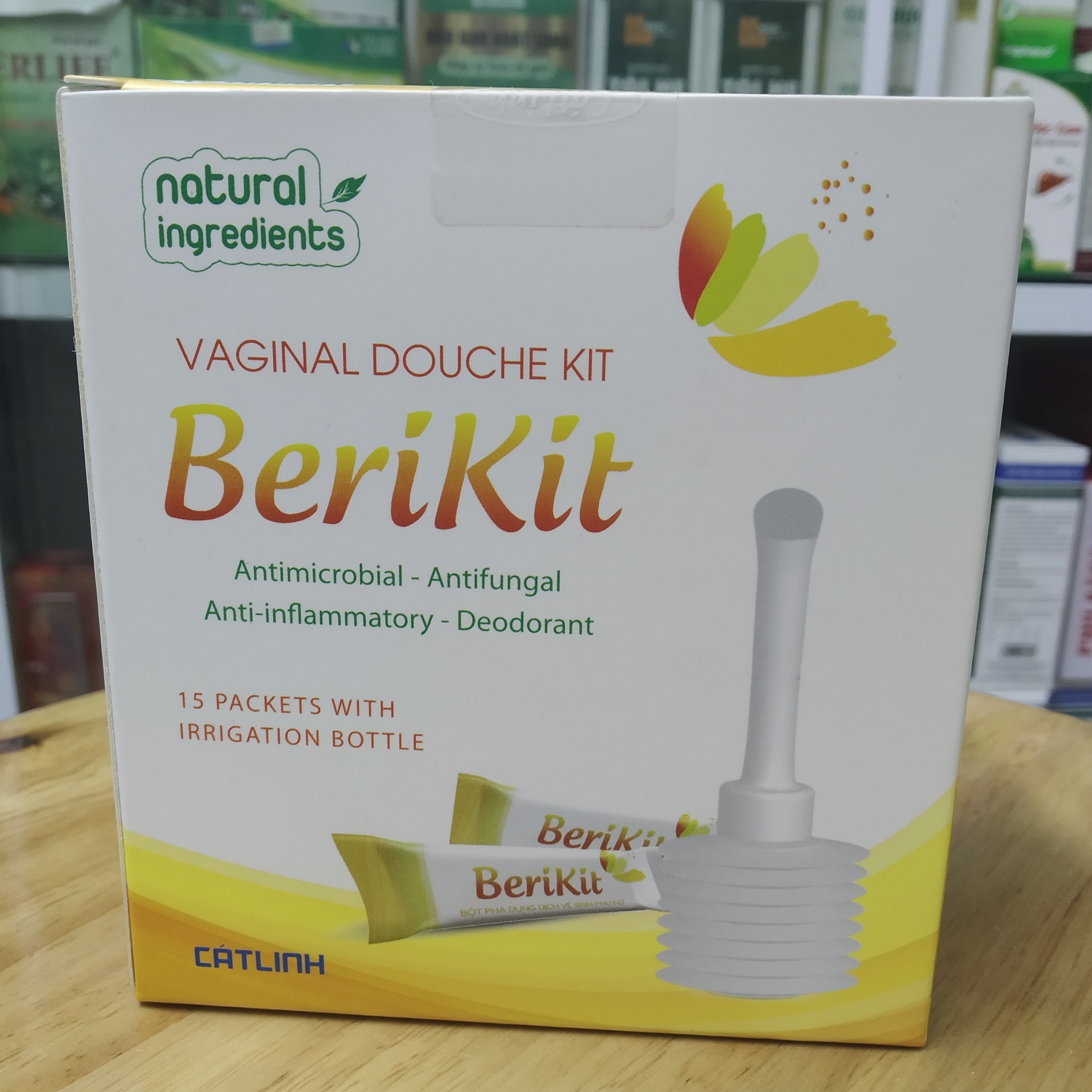 Kit Vệ Sinh Phụ Nữ BeriKit 15 gói