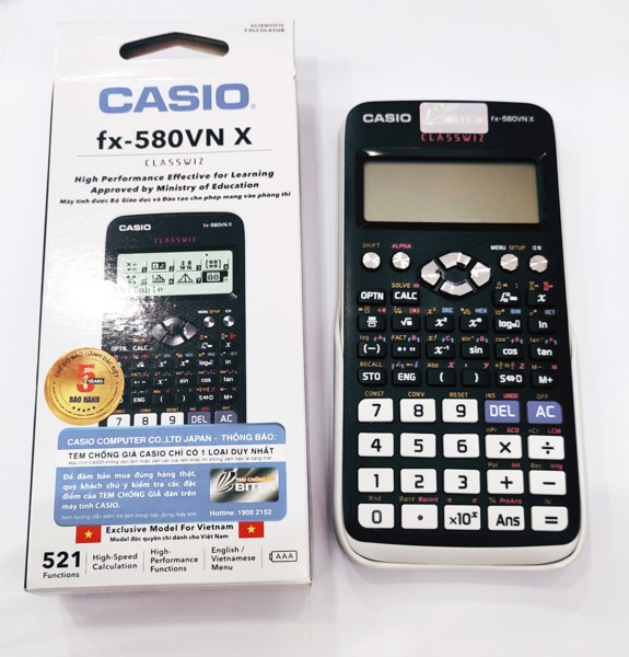MÁY TÍNH CASIO FX 580VN LOẠI 1