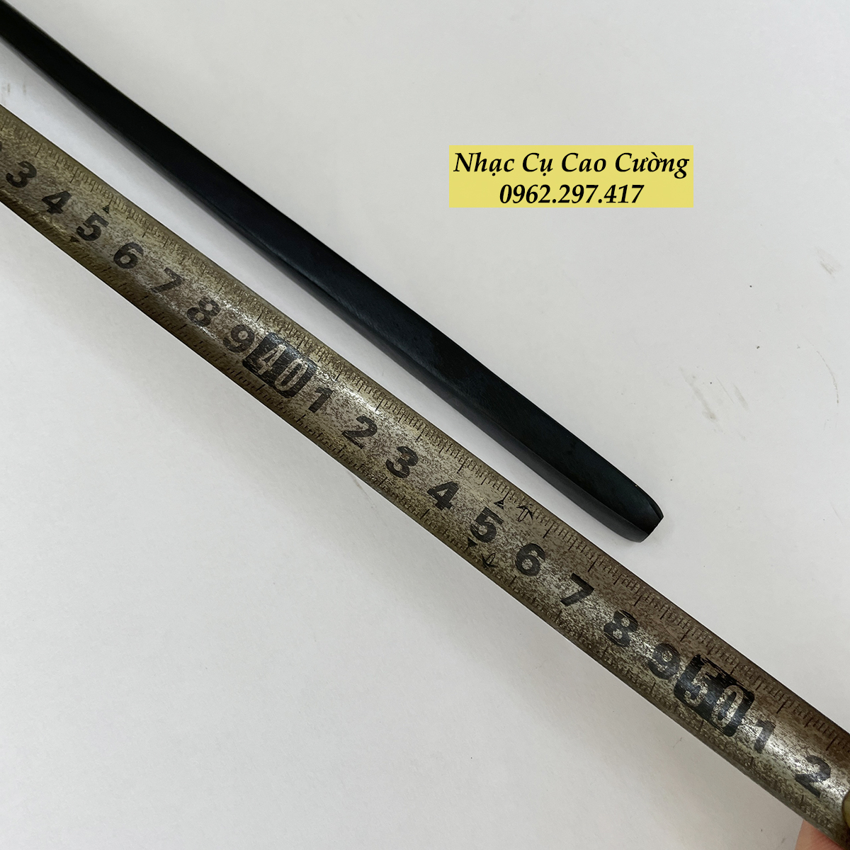 Cần Đàn Bầu 48cm Chất Sừng Nhạc Cụ Cao Cường