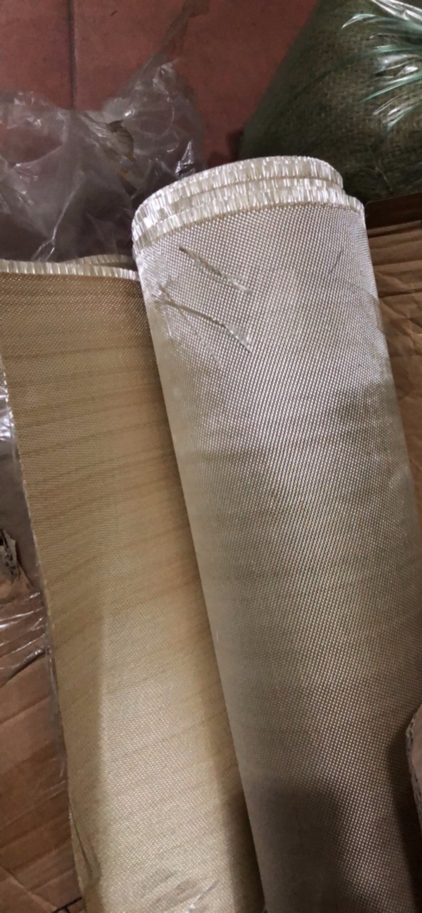 vải bạt chống cháy sợi thủy tinh ht800 1m x 10 m