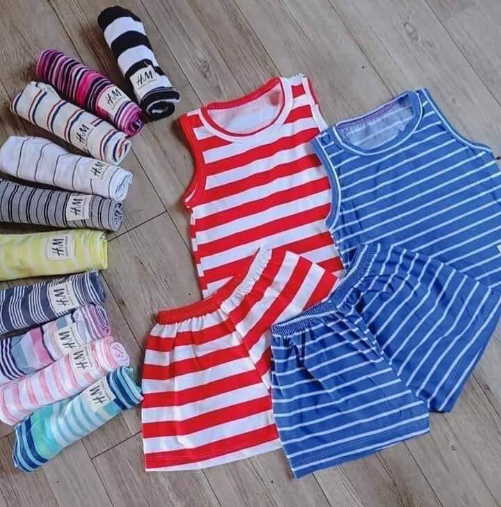[HCM]Combo 3 Bộ thun ba lỗ cho bé