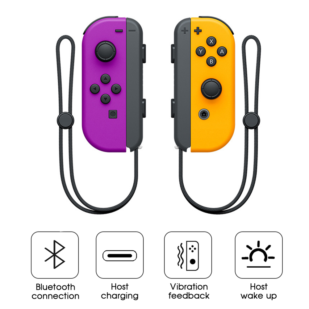 Joycon Switch Joystick Controller Left And Right Game Handle Bluetooth-compatible Wireless Gamepad With Remote With Hand Rope