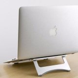 Đế tản nhiệt nhôm cho Macbook-laptop (Bạc)
