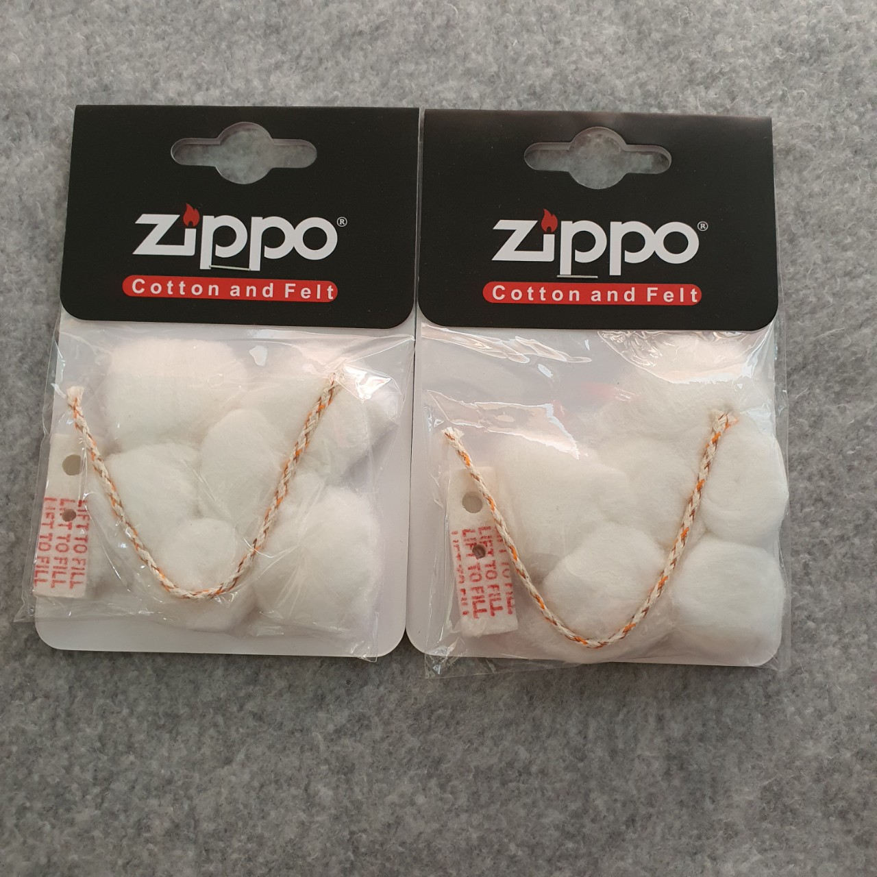 [HCM]Phụ Kiện SET Bông Gòn Zippo ( Kèm Chặn Xăng Và Bấc)